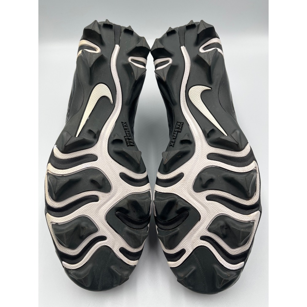 Nike Alpha Menace 2 Football Shoes Black White Mens Size‎ 9 - Picture 6 of 13